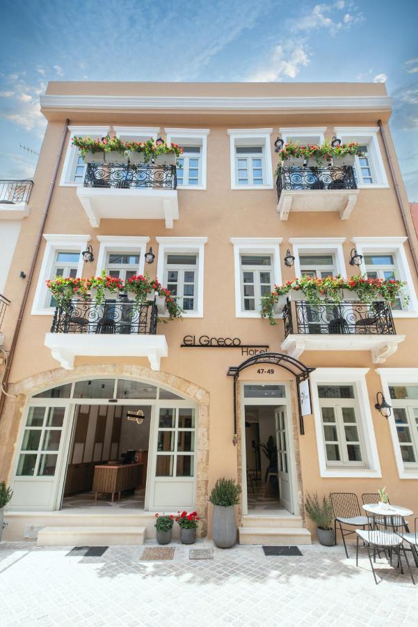 El Greco Hotel ハニア エクステリア 写真