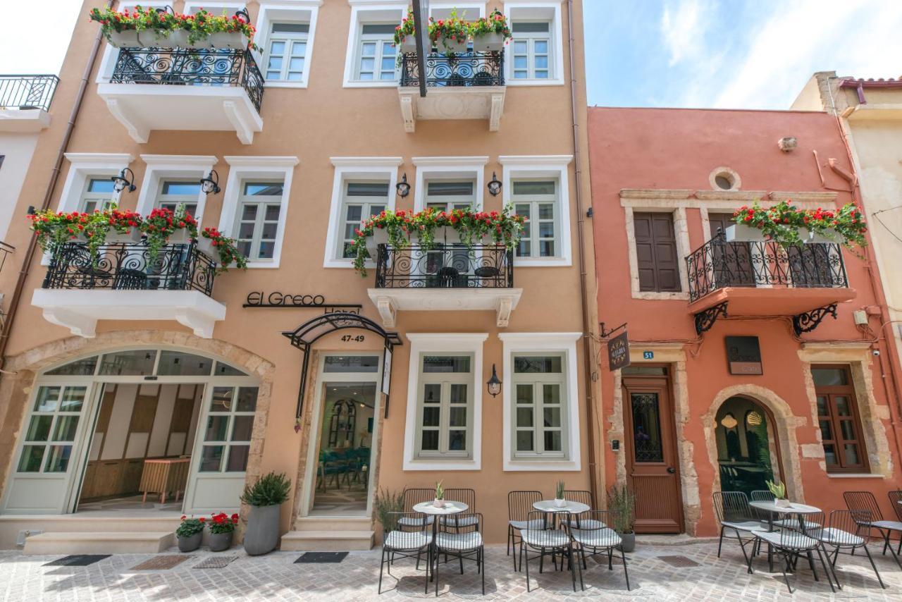 El Greco Hotel ハニア エクステリア 写真