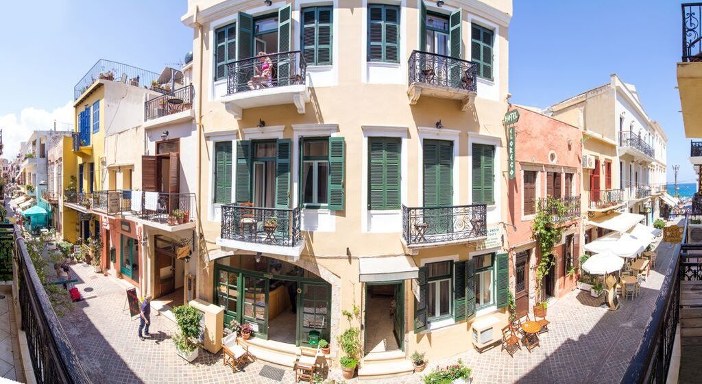 El Greco Hotel ハニア エクステリア 写真