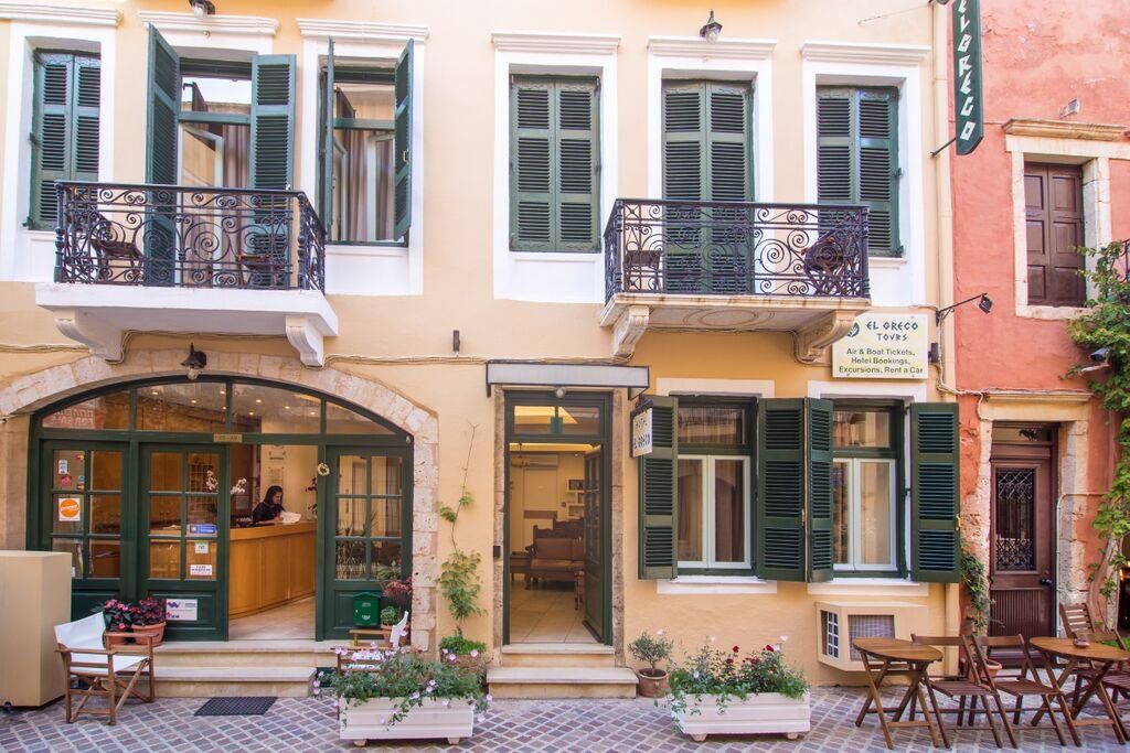 El Greco Hotel ハニア エクステリア 写真