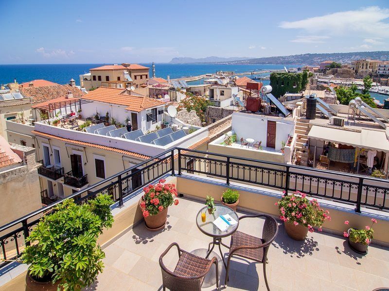El Greco Hotel ハニア エクステリア 写真